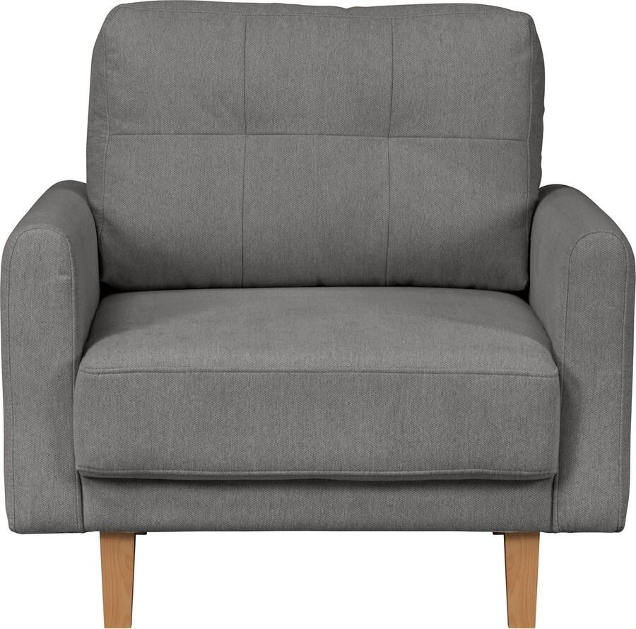 Home affaire Fauteuil TRIPLO relaxstoel met golfondersteuning afmetingen B D H: 95 100 89 cm