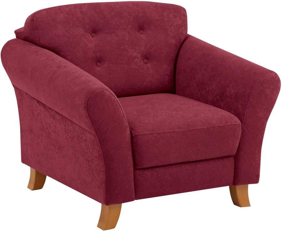 Home affaire Fauteuil Trondheim met binnenvering capitonnage achter - Foto 2