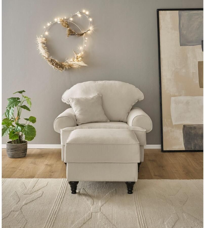 Home affaire Fauteuil Westminster met binnenveringsinterieur (set 2 stuks) - Foto 7