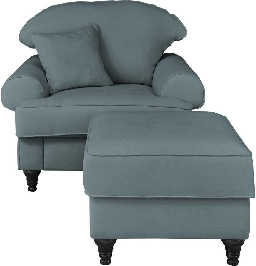 Home affaire Fauteuil Westminster met binnenveringsinterieur (set 2 stuks) - Foto 3