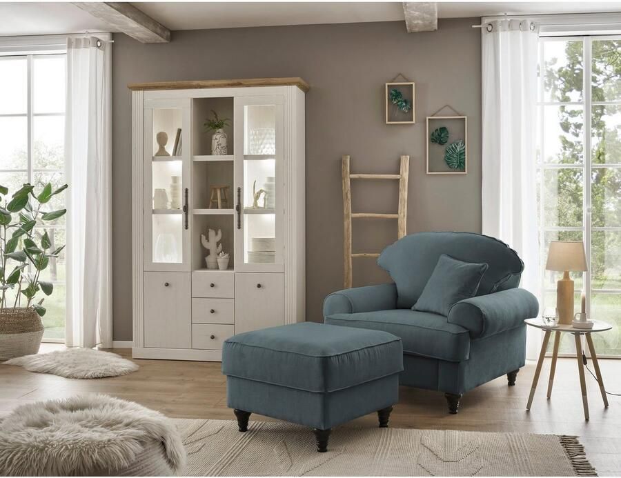 Home affaire Fauteuil Westminster met binnenveringsinterieur (set 2 stuks) - Foto 7