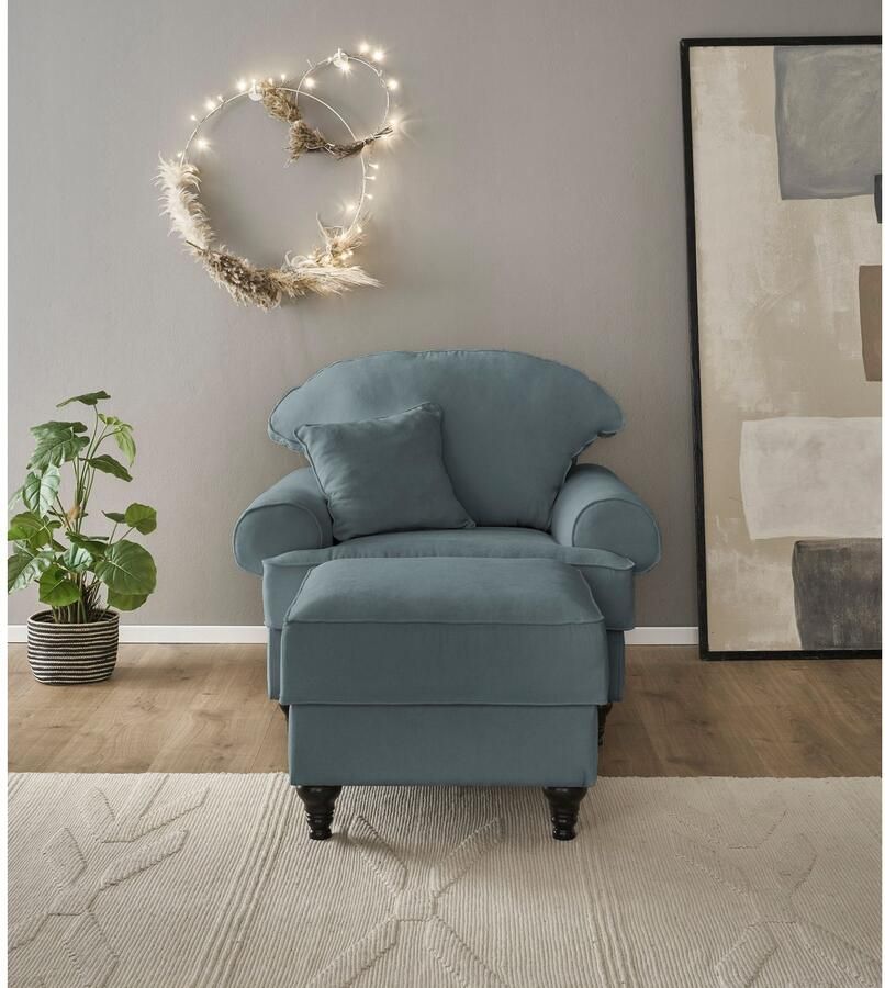 Home affaire Fauteuil Westminster met binnenveringsinterieur (set 2 stuks) - Foto 7