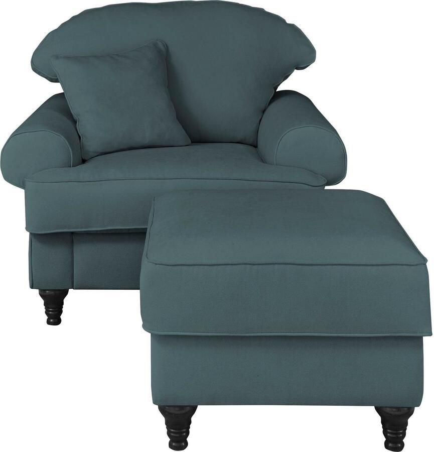 Home affaire Fauteuil Westminster met binnenveringsinterieur (set 2 stuks) - Foto 3