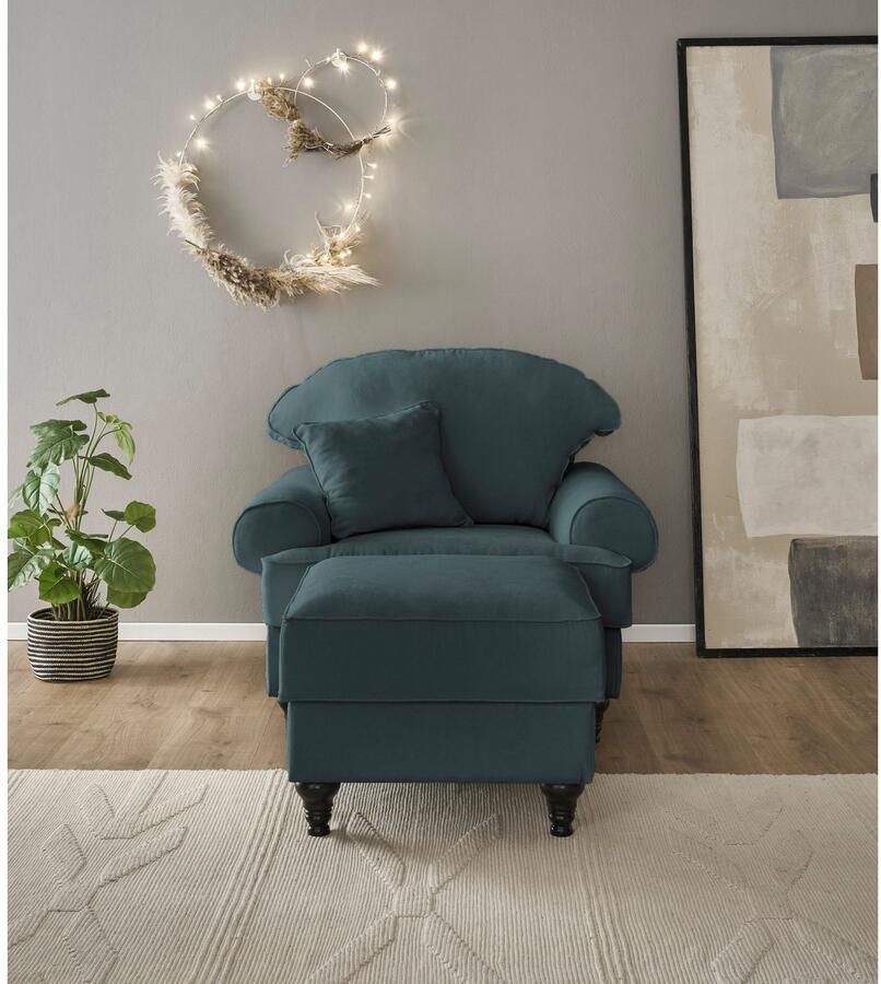 Home affaire Fauteuil Westminster met binnenveringsinterieur (set 2 stuks) - Foto 7