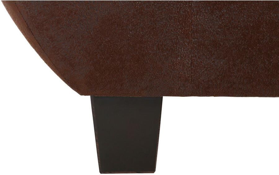 Home affaire Fauteuil Yesterday comfortabele armleuningen en rugkussens breedte 108cm houten voet - Foto 6