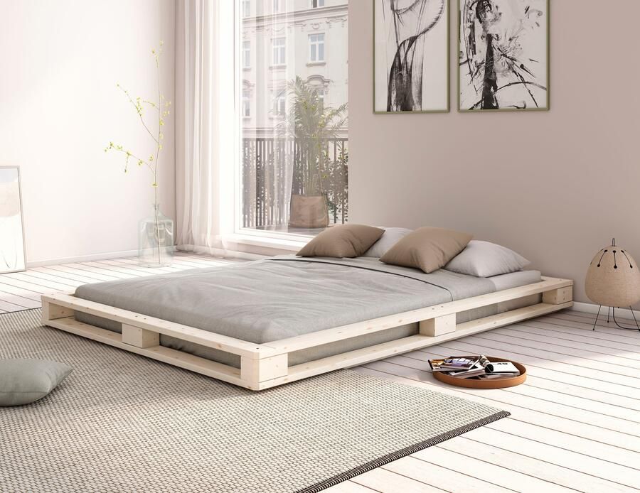 Home affaire Futonbed PALO BESTSELLER! Massief houten bed rondom opbergruimte - Foto 3