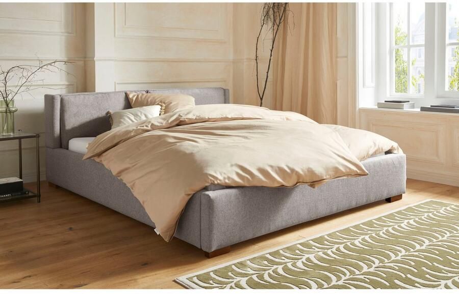 Home affaire Gestoffeerd bed Annera kussenvulling met veren Inclusief lattenbodem ligoppervlak 140 of 180 cm kiesbaar - Foto 2