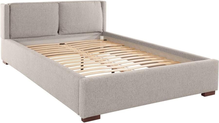 Home affaire Gestoffeerd bed Annera kussenvulling met veren Inclusief lattenbodem ligoppervlak 140 of 180 cm kiesbaar - Foto 6