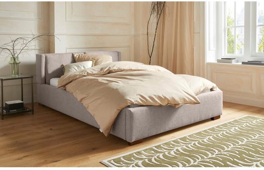 Home affaire Gestoffeerd bed Annera kussenvulling met veren Inclusief lattenbodem ligoppervlak 140 of 180 cm kiesbaar - Foto 2