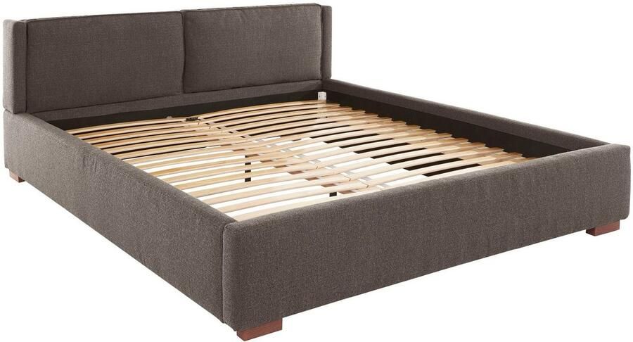 Home affaire Gestoffeerd bed Annera kussenvulling met veren Inclusief lattenbodem ligoppervlak 140 of 180 cm kiesbaar - Foto 7