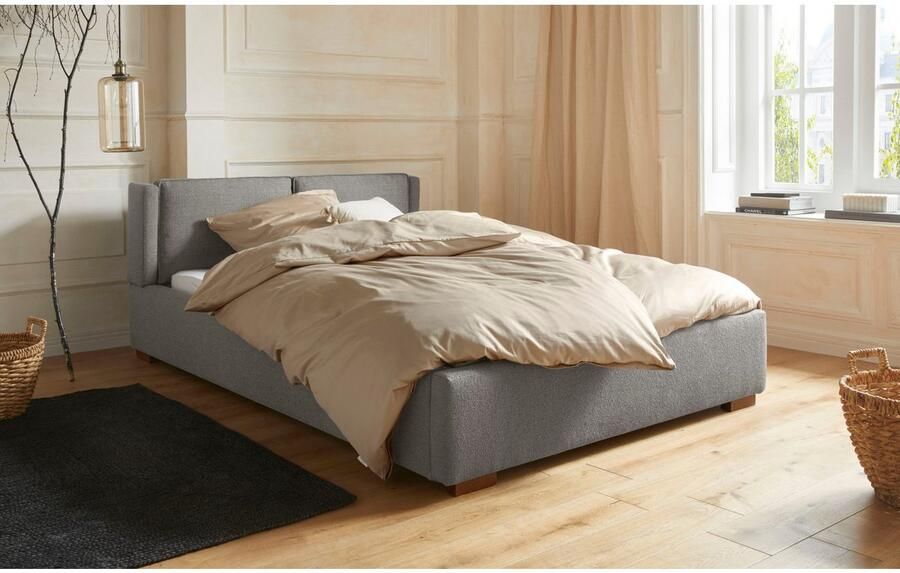 Home affaire Gestoffeerd bed Annera kussenvulling met veren Inclusief lattenbodem ligoppervlak 140 of 180 cm kiesbaar - Foto 3