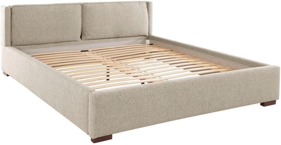 Home affaire Gestoffeerd bed Annera kussenvulling met veren Inclusief lattenbodem ligoppervlak 140 of 180 cm kiesbaar - Foto 4