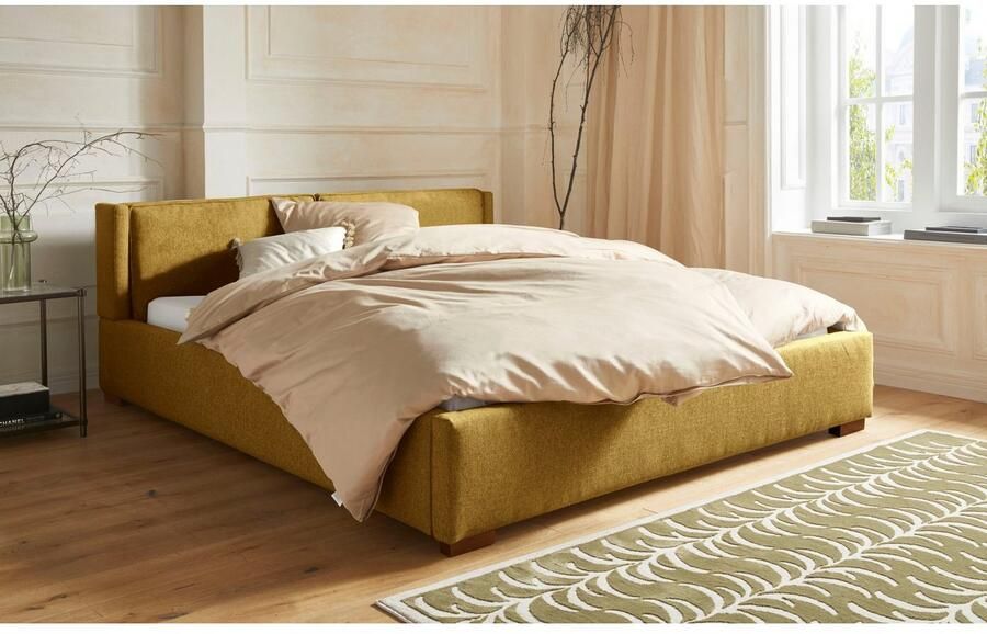 Home affaire Gestoffeerd bed Annera kussenvulling met veren Inclusief lattenbodem ligoppervlak 140 of 180 cm kiesbaar - Foto 2