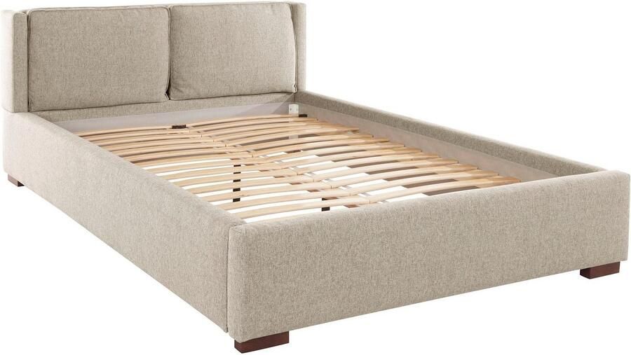 Home affaire Gestoffeerd bed Annera kussenvulling met veren Inclusief lattenbodem ligoppervlak 140 of 180 cm kiesbaar - Foto 6