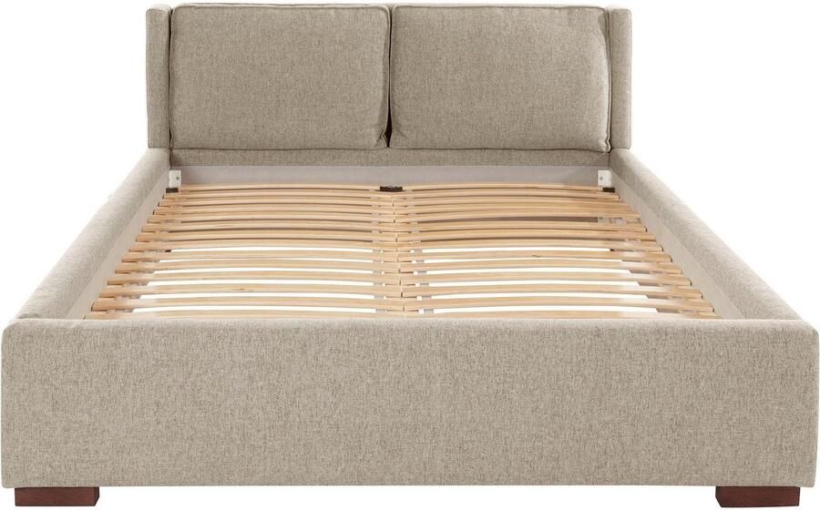 Home affaire Gestoffeerd bed Annera kussenvulling met veren Inclusief lattenbodem ligoppervlak 140 of 180 cm kiesbaar - Foto 4