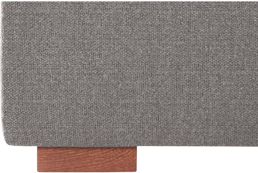 Home affaire Gestoffeerd bed Annera kussenvulling met veren Inclusief lattenbodem ligoppervlak 140 of 180 cm kiesbaar