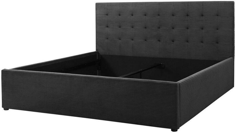 Home affaire Gestoffeerd bed Hamar knoopstiksels in het hoofdeinde tot 250 KG belastbaar - Foto 3