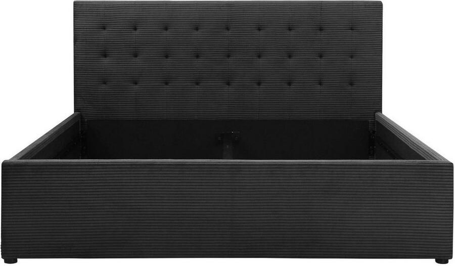 Home affaire Gestoffeerd bed Hamar knoopstiksels in het hoofdeinde tot 250 KG belastbaar - Foto 2