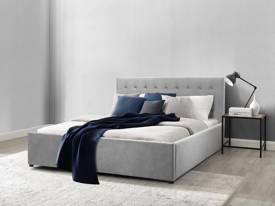 Home affaire Gestoffeerd bed Hamar knoopstiksels in het hoofdeinde tot 250 KG belastbaar - Foto 7