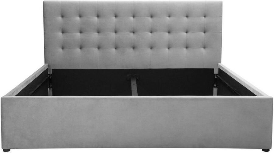 Home affaire Gestoffeerd bed Hamar knoopstiksels in het hoofdeinde tot 250 KG belastbaar - Foto 2