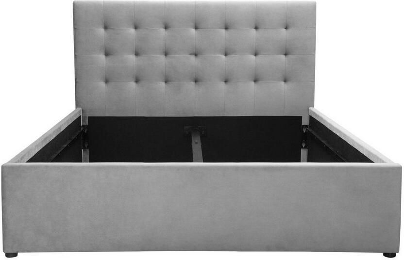 Home affaire Gestoffeerd bed Hamar knoopstiksels in het hoofdeinde tot 250 KG belastbaar - Foto 2