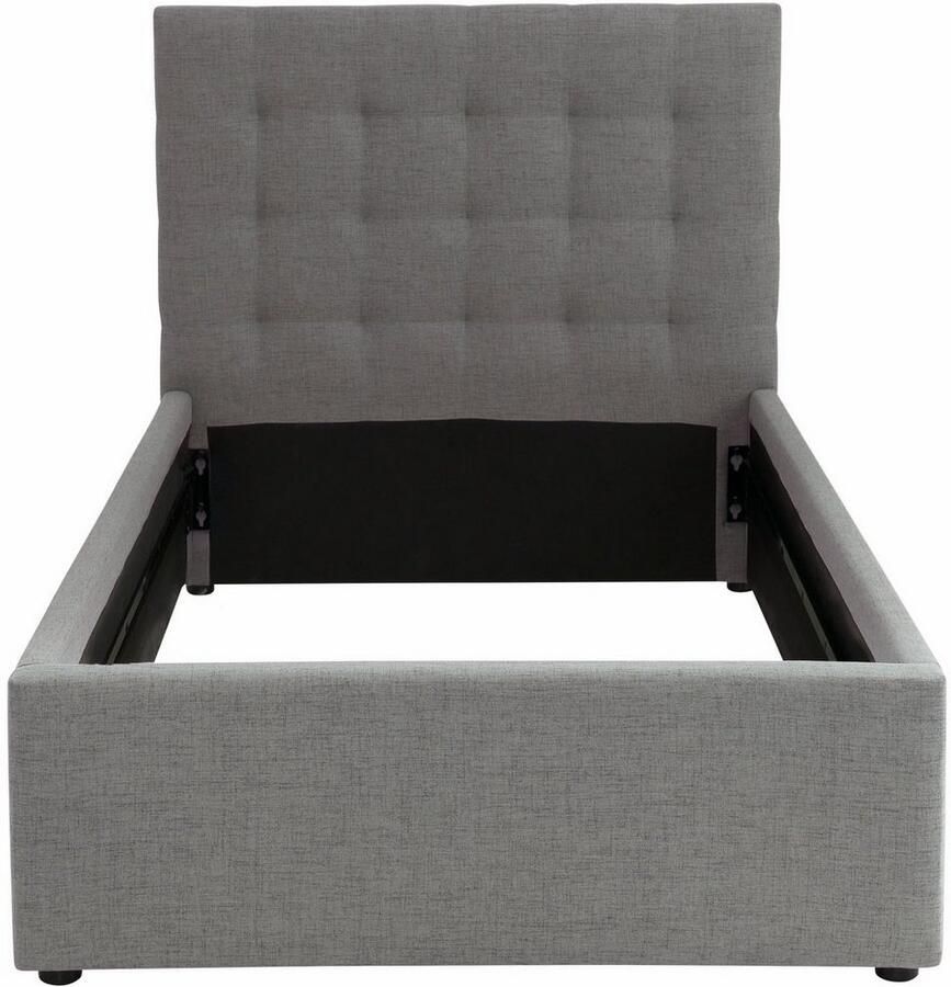 Home affaire Gestoffeerd bed Hamar knoopstiksels in het hoofdeinde tot 250 KG belastbaar - Foto 2