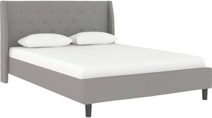 Home affaire Gestoffeerd bed Kempton met ruitencapitonnage zacht verdikt ligoppervlak 140x200 of 180x200 cm (1-delig) - Foto 10