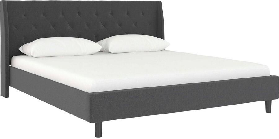 Home affaire Gestoffeerd bed Kempton met ruitencapitonnage zacht verdikt ligoppervlak 140x200 of 180x200 cm (1-delig) - Foto 20