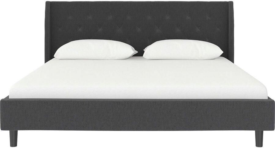 Home affaire Gestoffeerd bed Kempton met ruitencapitonnage zacht verdikt ligoppervlak 140x200 of 180x200 cm (1-delig) - Foto 16