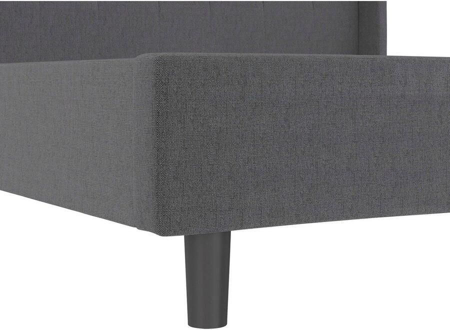 Home affaire Gestoffeerd bed Kempton met ruitencapitonnage zacht verdikt ligoppervlak 140x200 of 180x200 cm (1-delig) - Foto 10