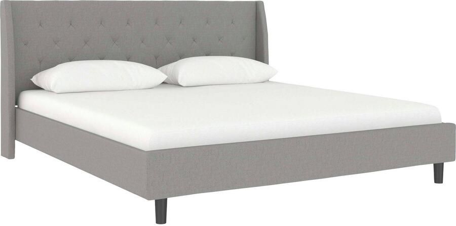 Home affaire Gestoffeerd bed Kempton met ruitencapitonnage zacht verdikt ligoppervlak 140x200 of 180x200 cm (1-delig) - Foto 10