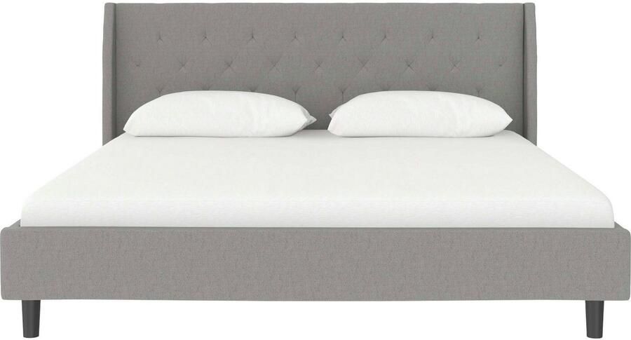 Home affaire Gestoffeerd bed Kempton met ruitencapitonnage zacht verdikt ligoppervlak 140x200 of 180x200 cm (1-delig) - Foto 8