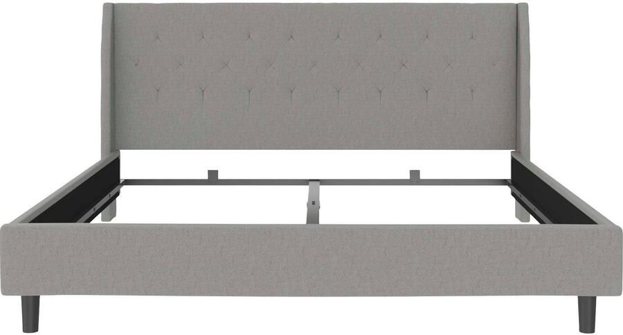 Home affaire Gestoffeerd bed Kempton met ruitencapitonnage zacht verdikt ligoppervlak 140x200 of 180x200 cm (1-delig) - Foto 9