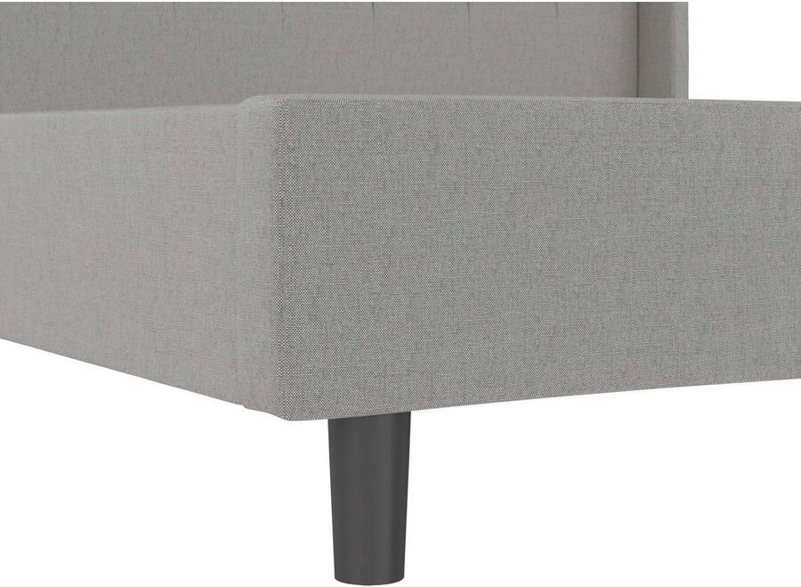 Home affaire Gestoffeerd bed Kempton met ruitencapitonnage zacht verdikt ligoppervlak 140x200 of 180x200 cm (1-delig) - Foto 6