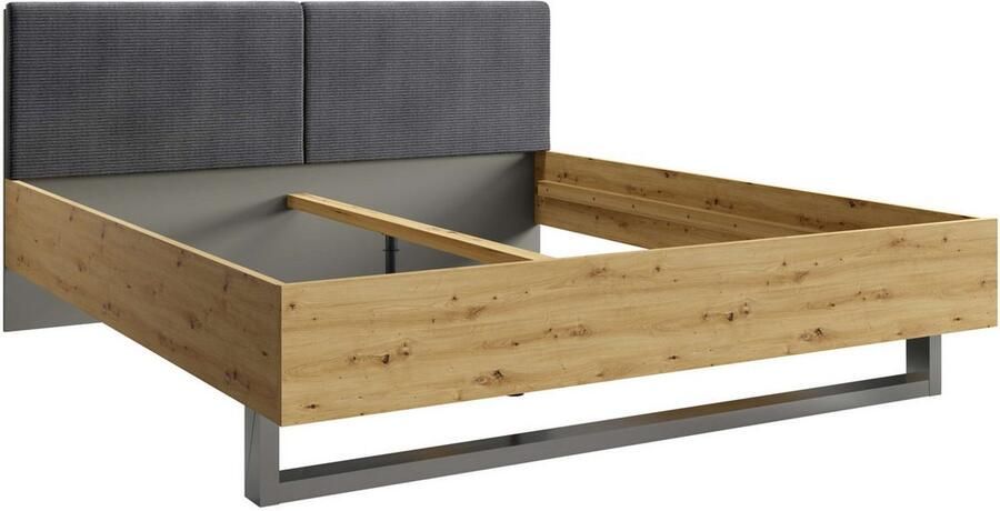 Home affaire Gestoffeerd bed Loreto afmetingen: B D H 185 5 211 98 cm - Foto 5