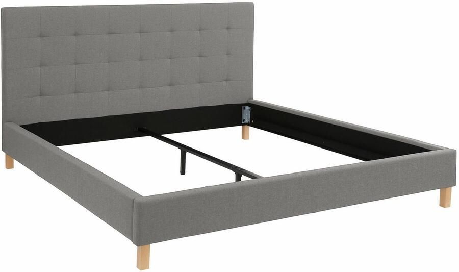 Home affaire Gestoffeerd bed Pellworm naar keuze in 4 breedten met luxueuze stiksels bij het hoofdbord - Foto 4