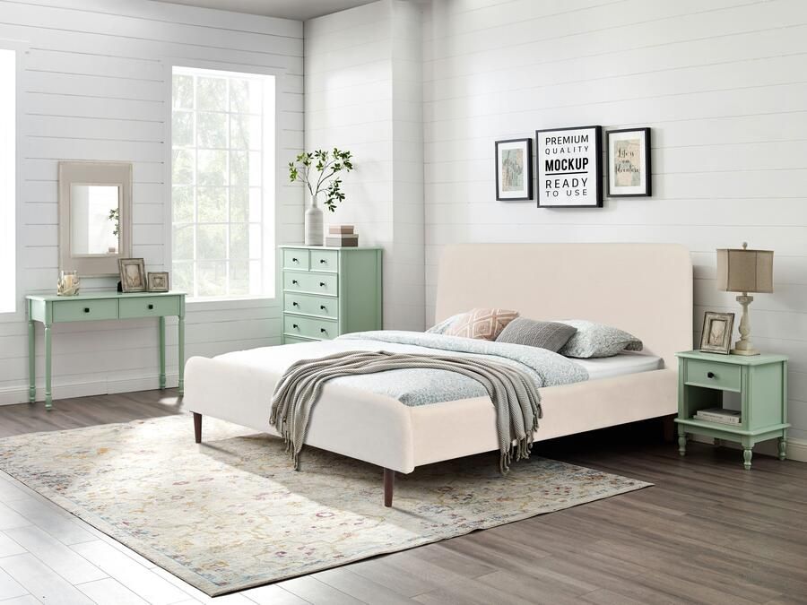 Home affaire Gestoffeerd bed Sambre inclusief lattenbodem verkrijgbaar in 140 & 180 cm breedte - Foto 6