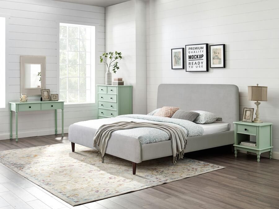 Home affaire Gestoffeerd bed Sambre inclusief lattenbodem verkrijgbaar in 140 & 180 cm breedte - Foto 5