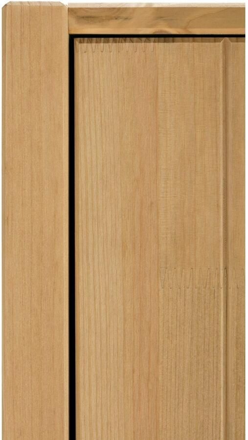 Home affaire Hoge kast TINA Badkamermeubel kast breedte 31 5 cm massief hout