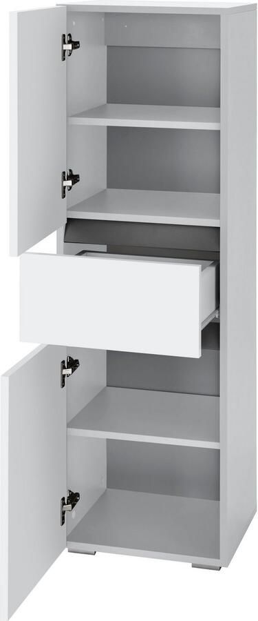 Home affaire Halfhoge kast Wisla Hoogte 130 cm met deuren & lade - Foto 6