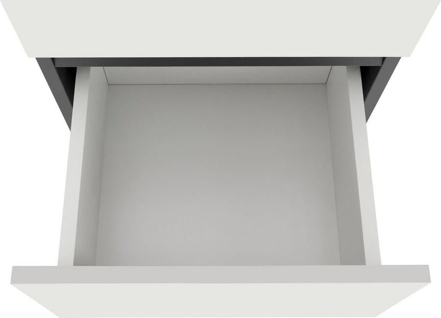 Home affaire Halfhoge kast Wisla Hoogte 130 cm met deuren & lade - Foto 3