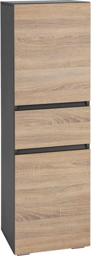 Home affaire Halfhoge kast Wisla Hoogte 130 cm met deuren & lade - Foto 9