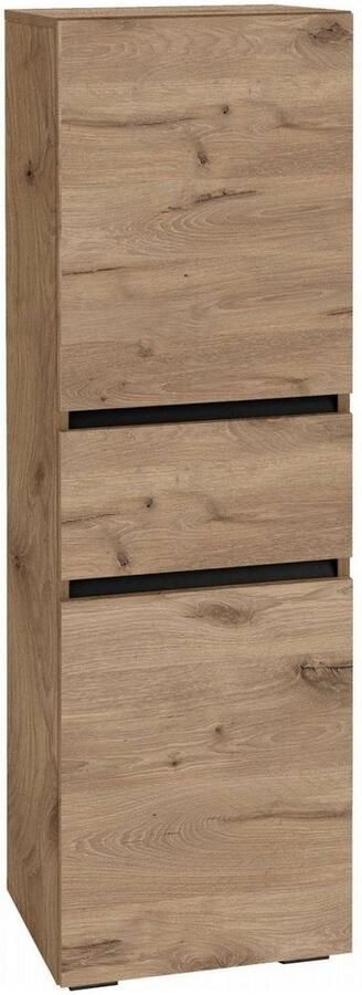 Home affaire Halfhoge kast Wisla Hoogte 130 cm met deuren & lade - Foto 5