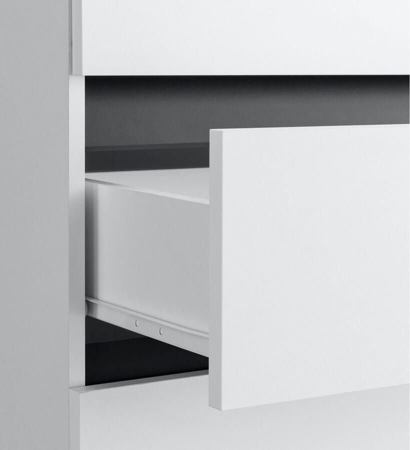 Home affaire Halfhoge kast Wisla Hoogte 98 cm met deuren en lades