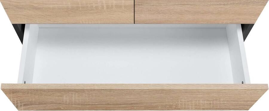 Home affaire Hoge kast Wisla met 4 deuren & 1 lade breedte 76 cm hoogte 180 cm - Foto 5