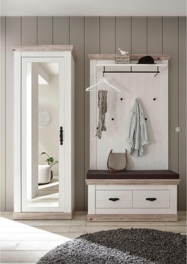 Home affaire Halmeubelset Florence in de romantische landhuislook (3-delig) - Foto 4