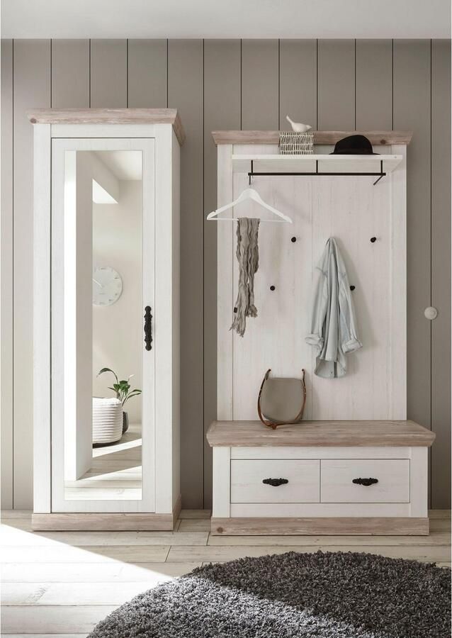 Home affaire Halmeubelset Florence in de romantische landhuislook (3-delig) - Foto 4