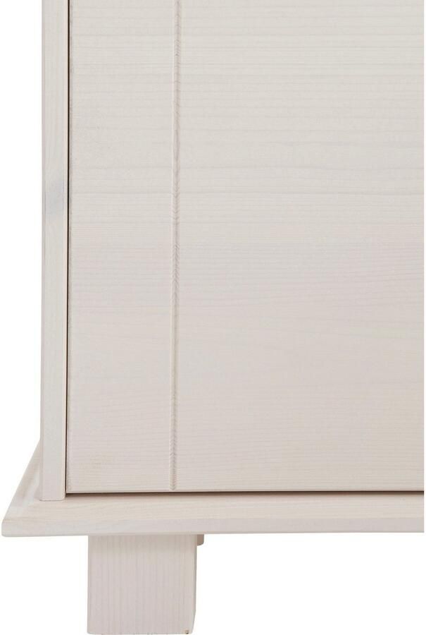 Home affaire Halmeubelset Indra 4-delig set: schoenenbank paneel spiegel commode massief dennenhout (set 4-delig) - Foto 8