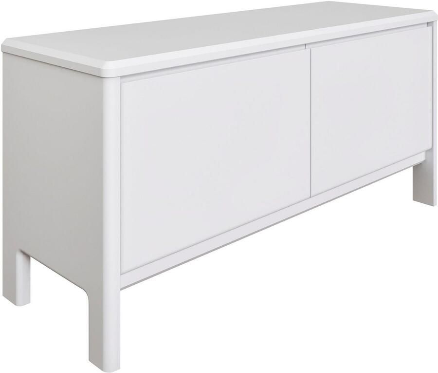 Home affaire Halmeubelset Luven van massief hout fsc bestaande uit spiegel paneel en commode (set) - Foto 4