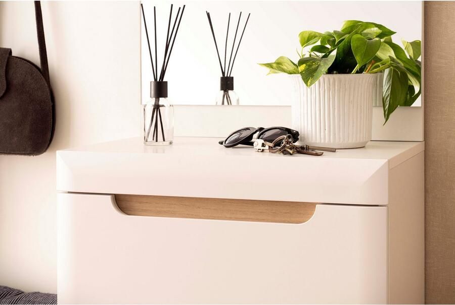 Home affaire Halmeubelset Torge kapstok met opbergruimte garderobekast in Scandic design (set 2-delig) - Foto 4